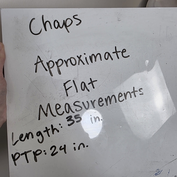 Chaps Blue Red Cream Southwestern Rodeo Sleeveless Duster Cardigan Size 2X - Picture 8 of 8